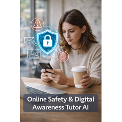 Online Safety & Digital Awareness Tutor AI - multilanguage 1 Month