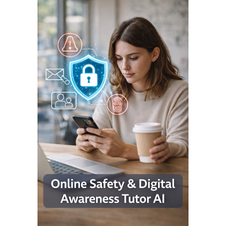 Online Safety & Digital Awareness Tutor AI - multilanguage 1 Month