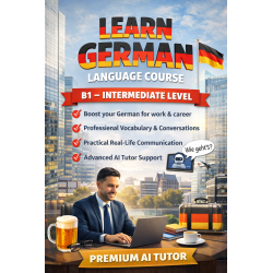 German B1 Premium Self-Study – Master German with AI Tutor