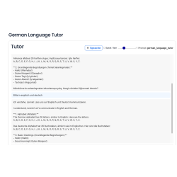German Tutor AI – Dein KI Deutsch-Coach (1 Monat)