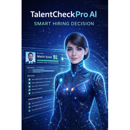 TalentCheckPro AI – KI Bewerbungsprüfung für Unternehmen