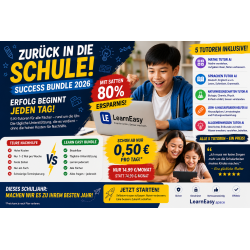 Back2School Success Bundle 2026 | Daily AI Tutoring for Students | LearnEasy