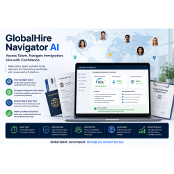 GlobalHire Navigator AI – Internationale Kandidatenprüfung & Einwanderungsanalyse 1 Monat