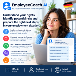 ArbeitnehmerCoach AI – Deutschland (1 Monat)
